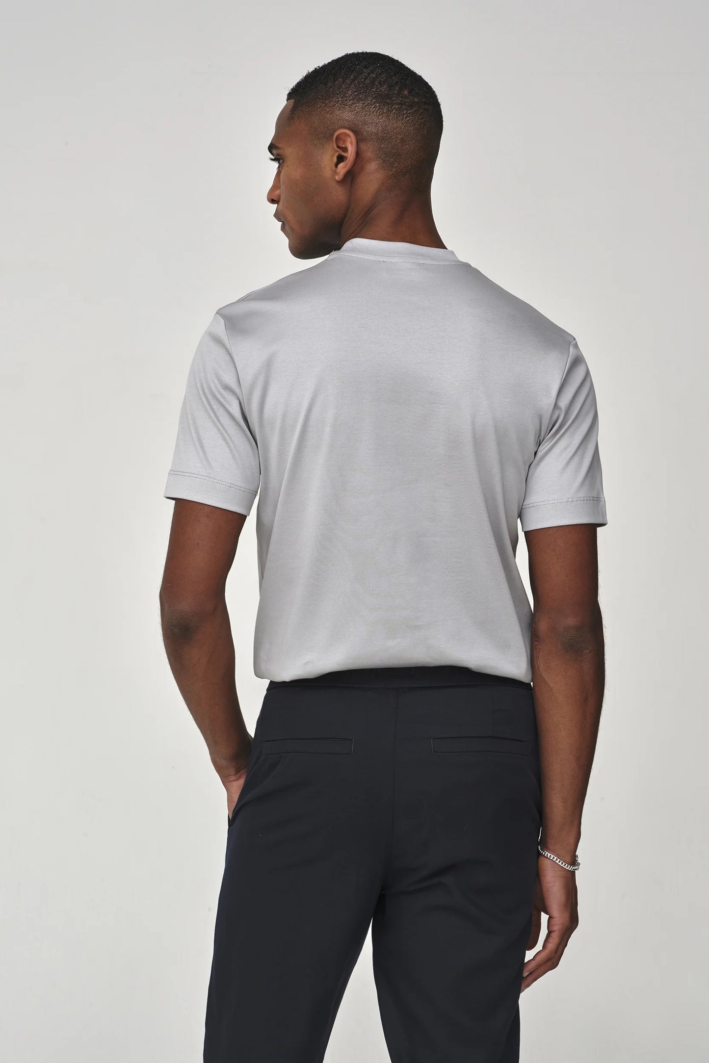 Valenza Interlock Supima T-Shirt | Marble