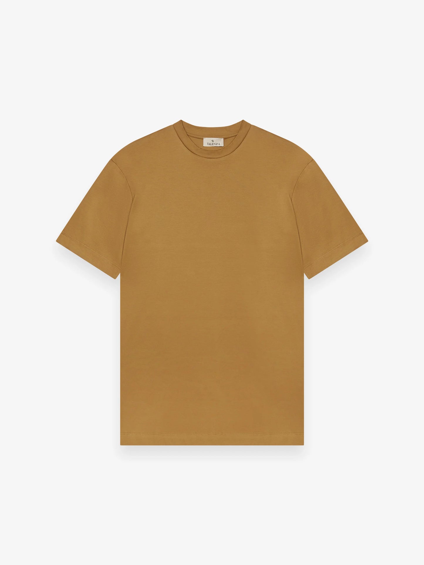 Valenza Interlock Supima T-Shirt | Dark gold
