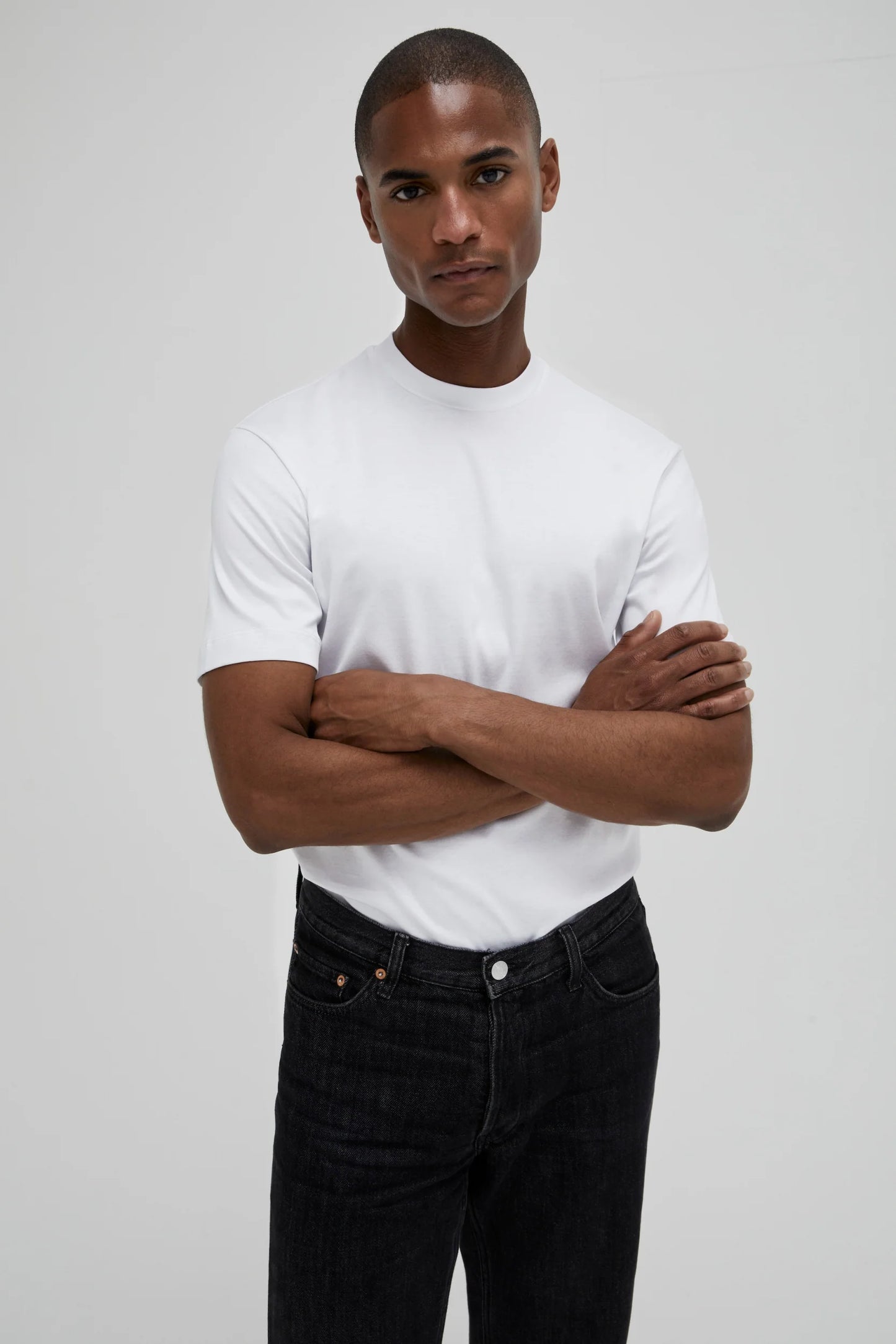 Valenza Interlock Supima T-Shirt | White