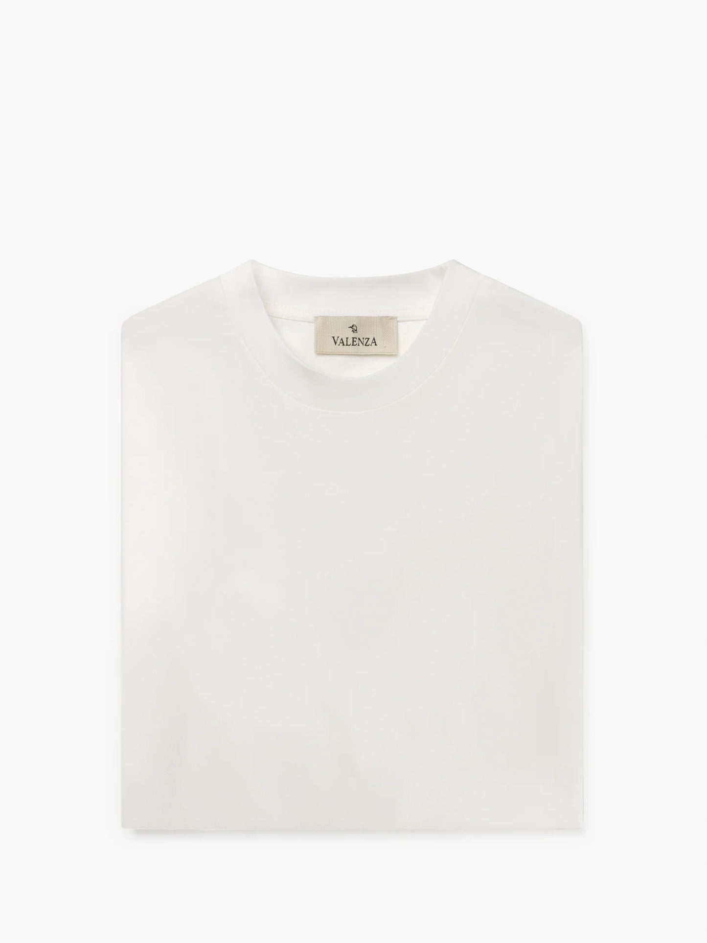 Valenza Interlock Supima T-Shirt | Off White