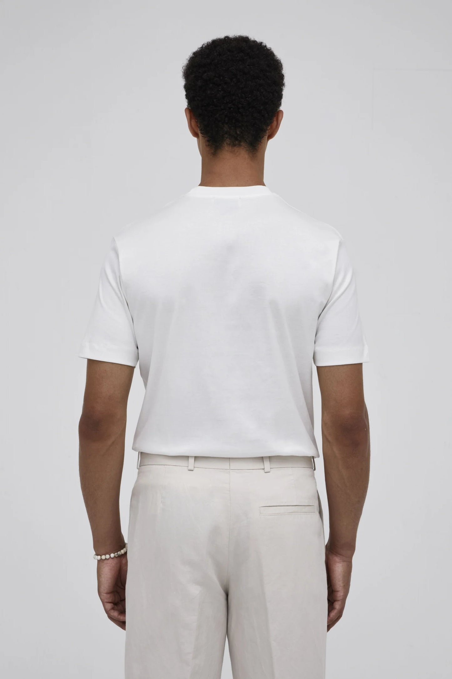 Valenza Interlock Supima T-Shirt | Off White