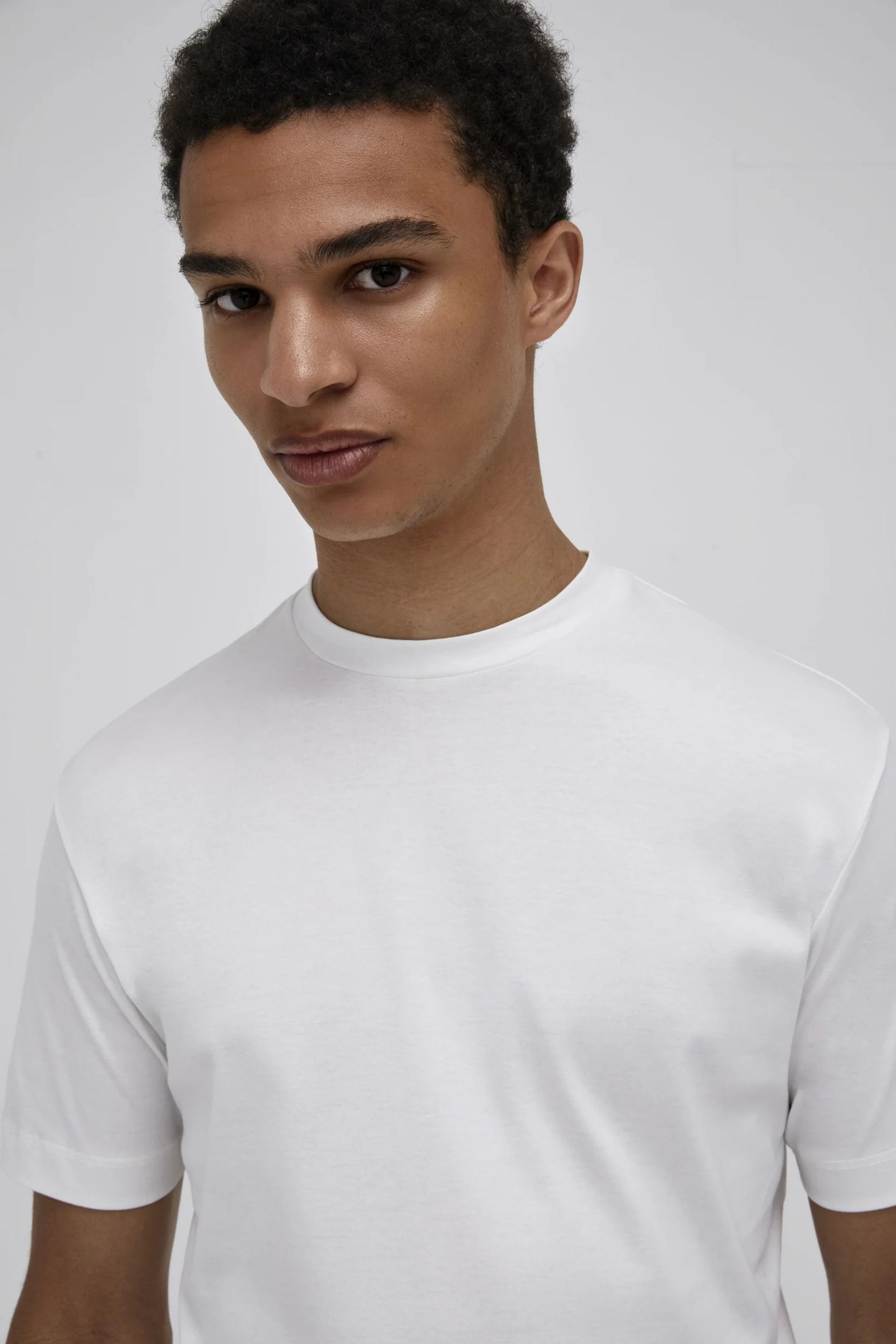 Valenza Interlock Supima T-Shirt | Off White