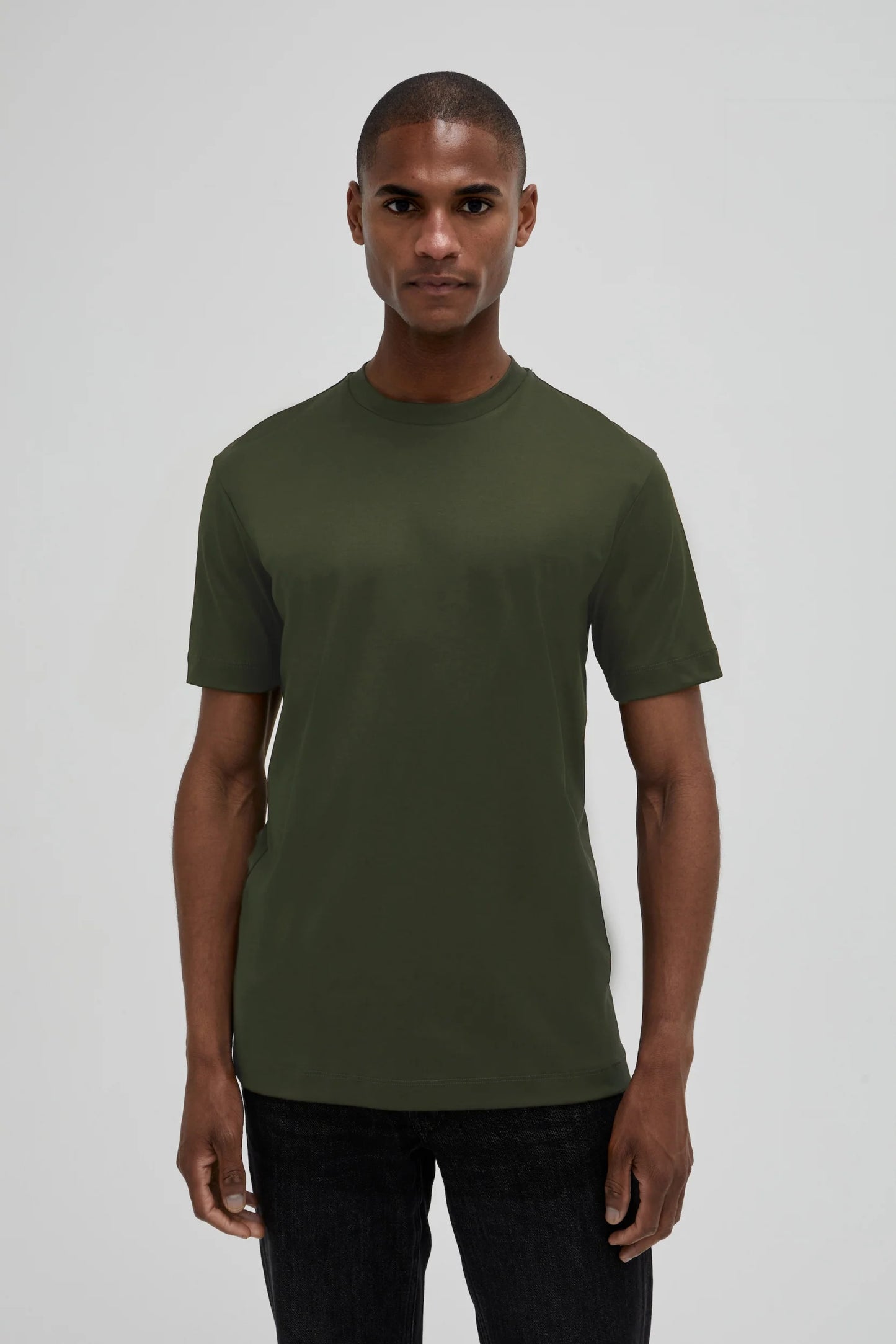 Valenza Interlock Supima T-Shirt | Green