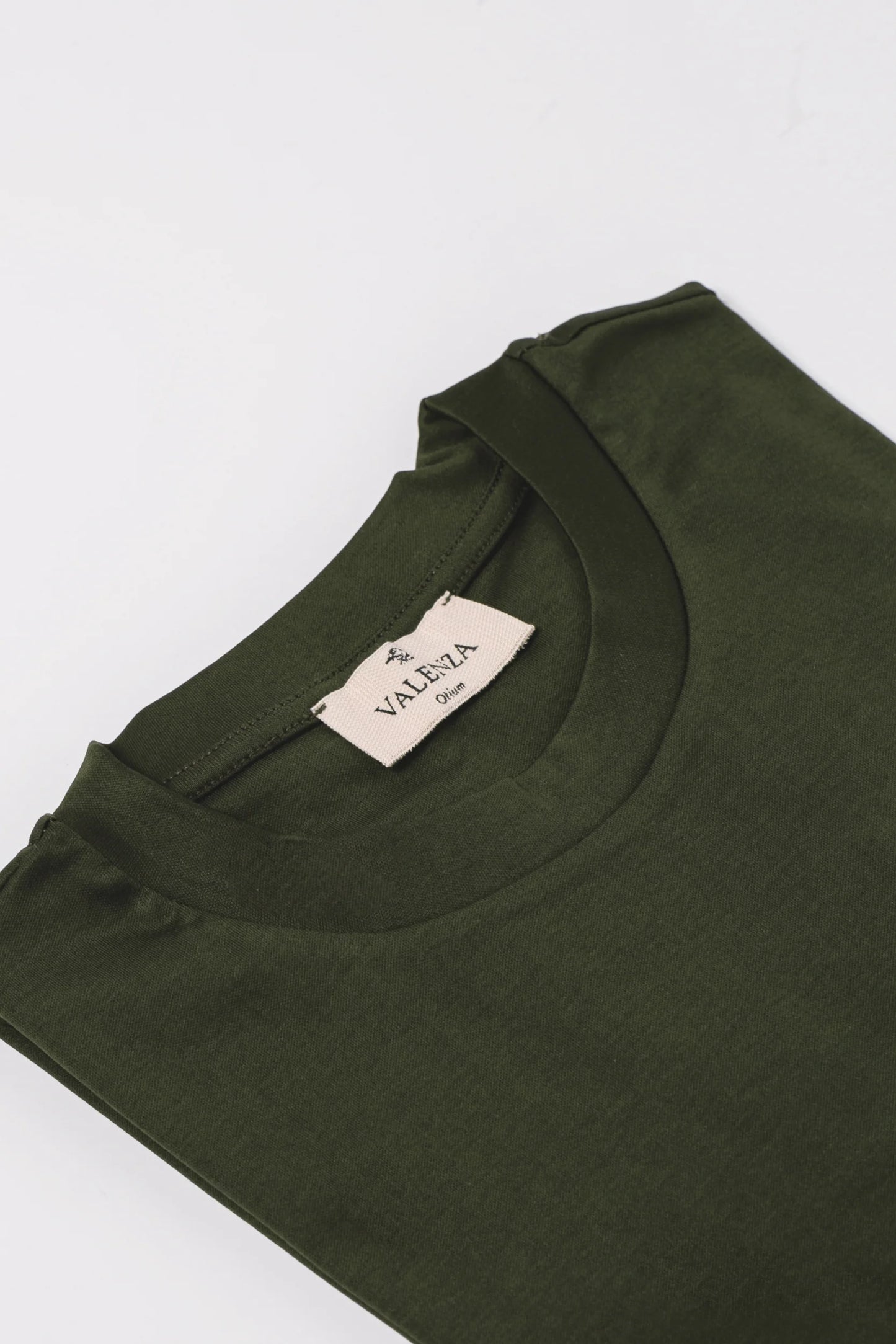 Valenza Interlock Supima T-Shirt | Green