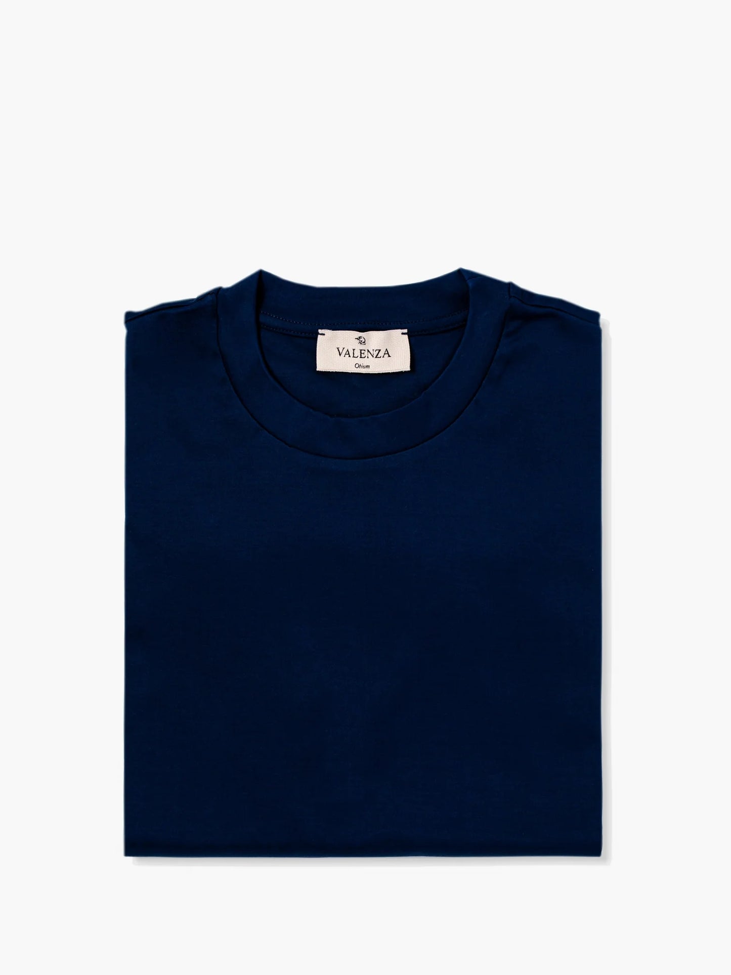Valenza Interlock Supima T-Shirt | Blue