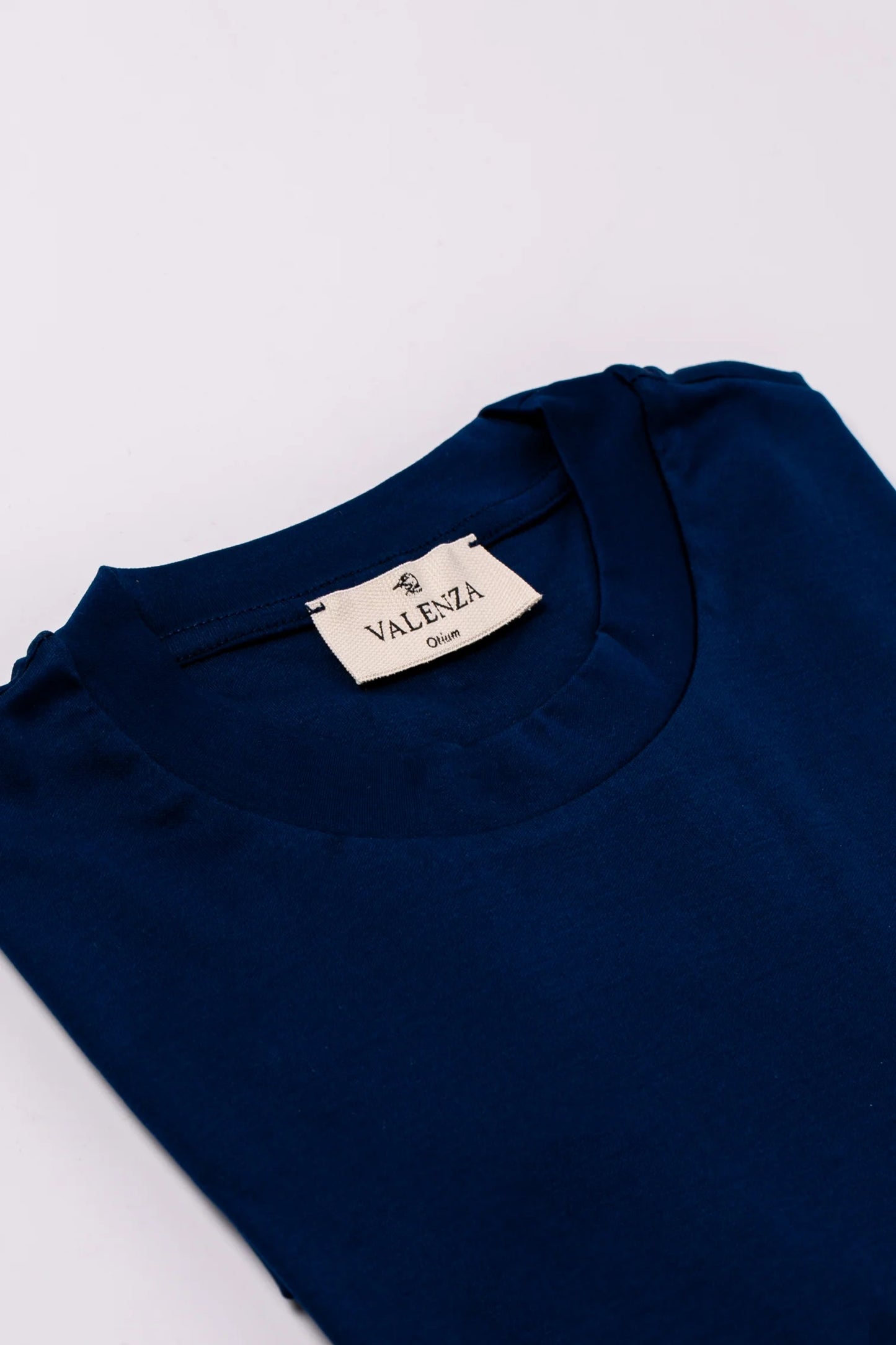 Valenza Interlock Supima T-Shirt | Blue