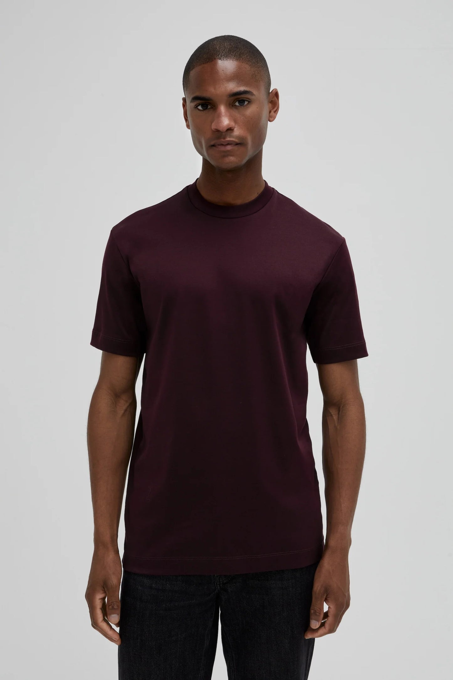 Valenza Interlock Supima T-Shirt | Red