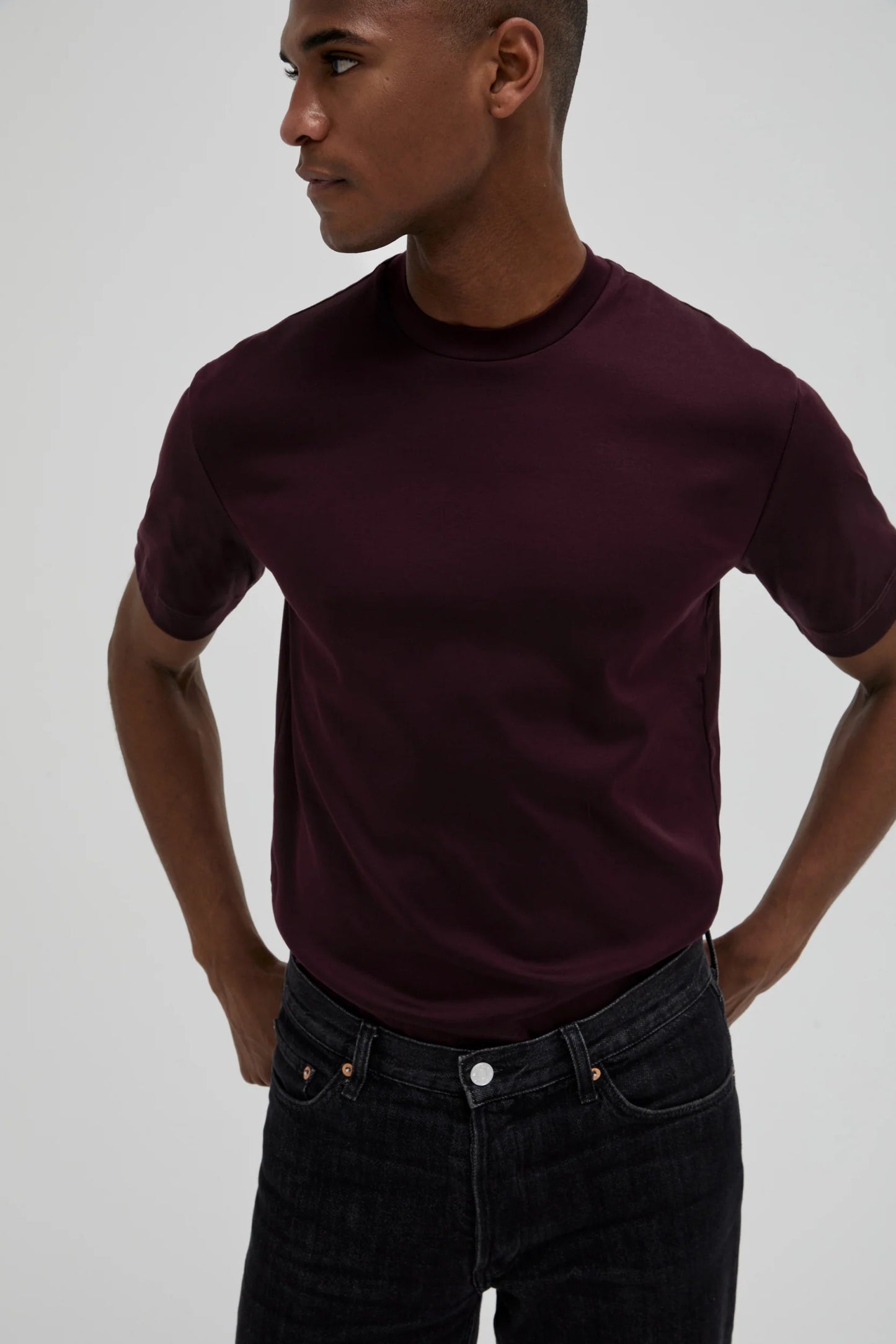 Valenza Interlock Supima T-Shirt | Red