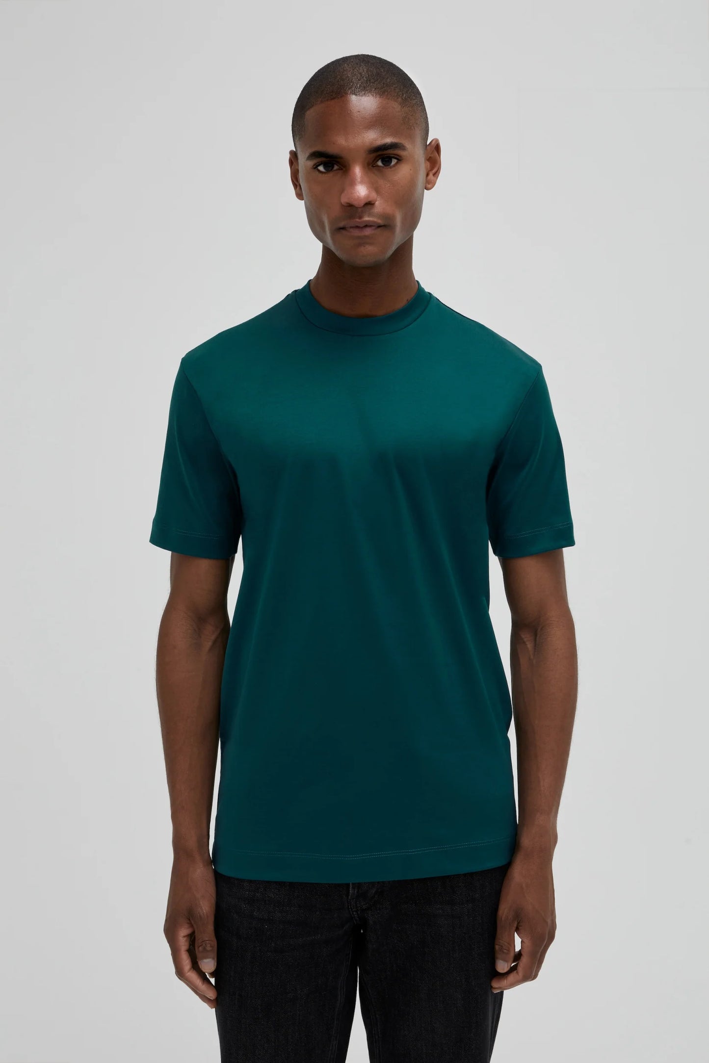 Valenza Interlock Supima T-Shirt | Petrol