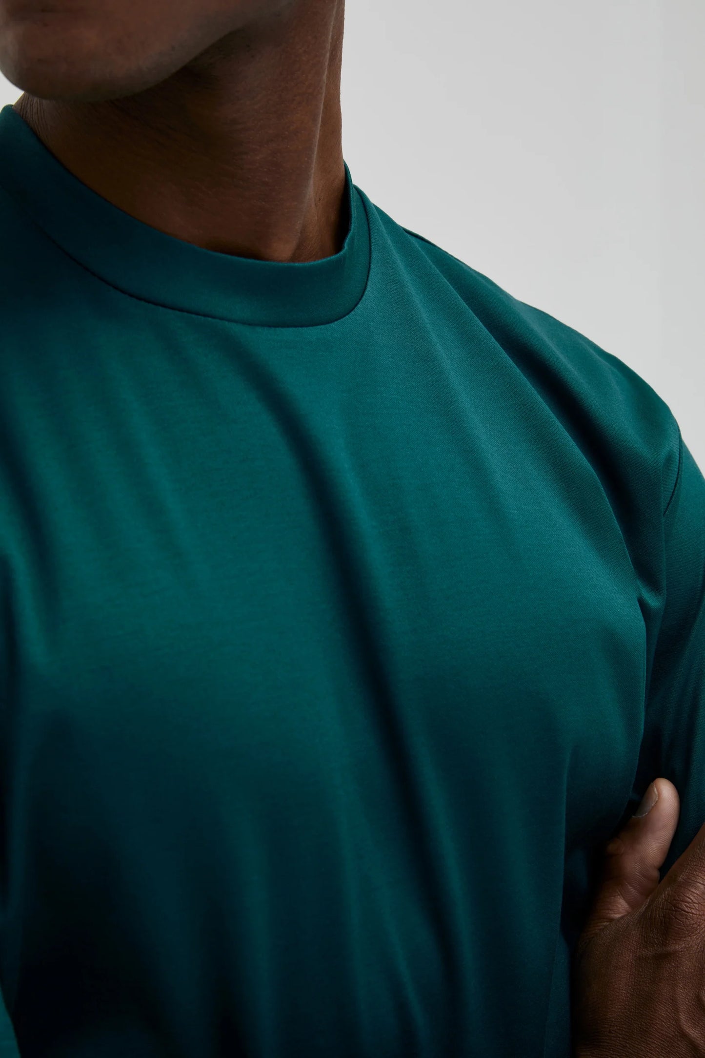 Valenza Interlock Supima T-Shirt | Petrol