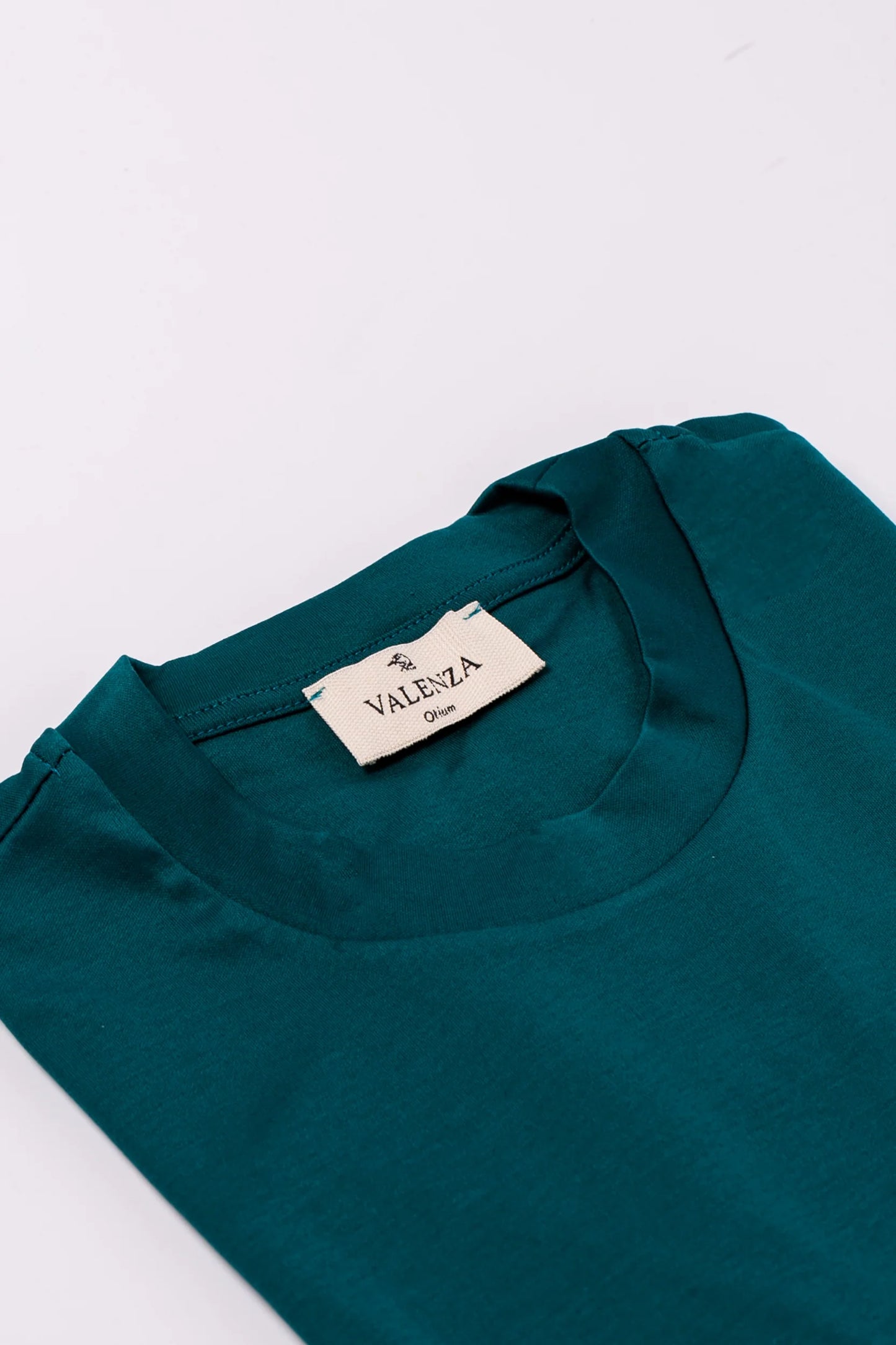 Valenza Interlock Supima T-Shirt | Petrol