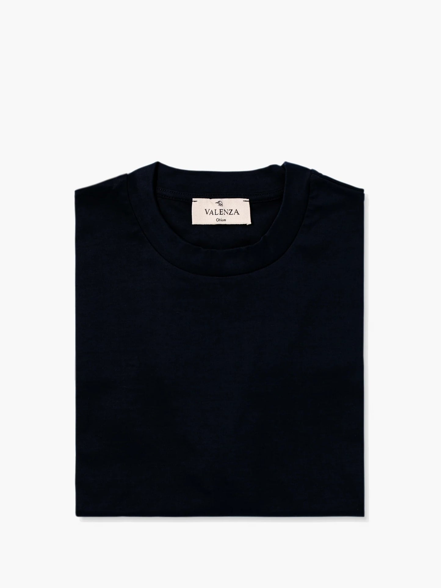 Valenza Interlock Supima T-Shirt | Navy