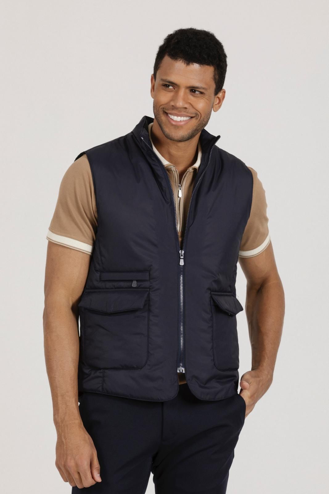 Bodywarmer Navy Jacket