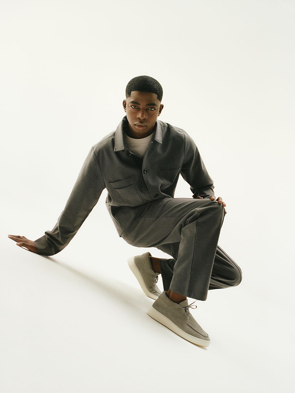 Nubikk Jiro Gio Light grey Desert Boots
