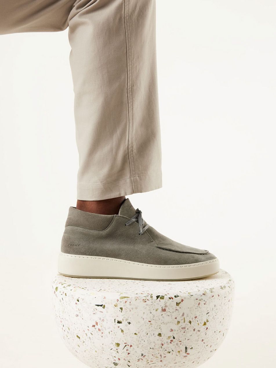 Nubikk Jiro Gio Light grey Desert Boots