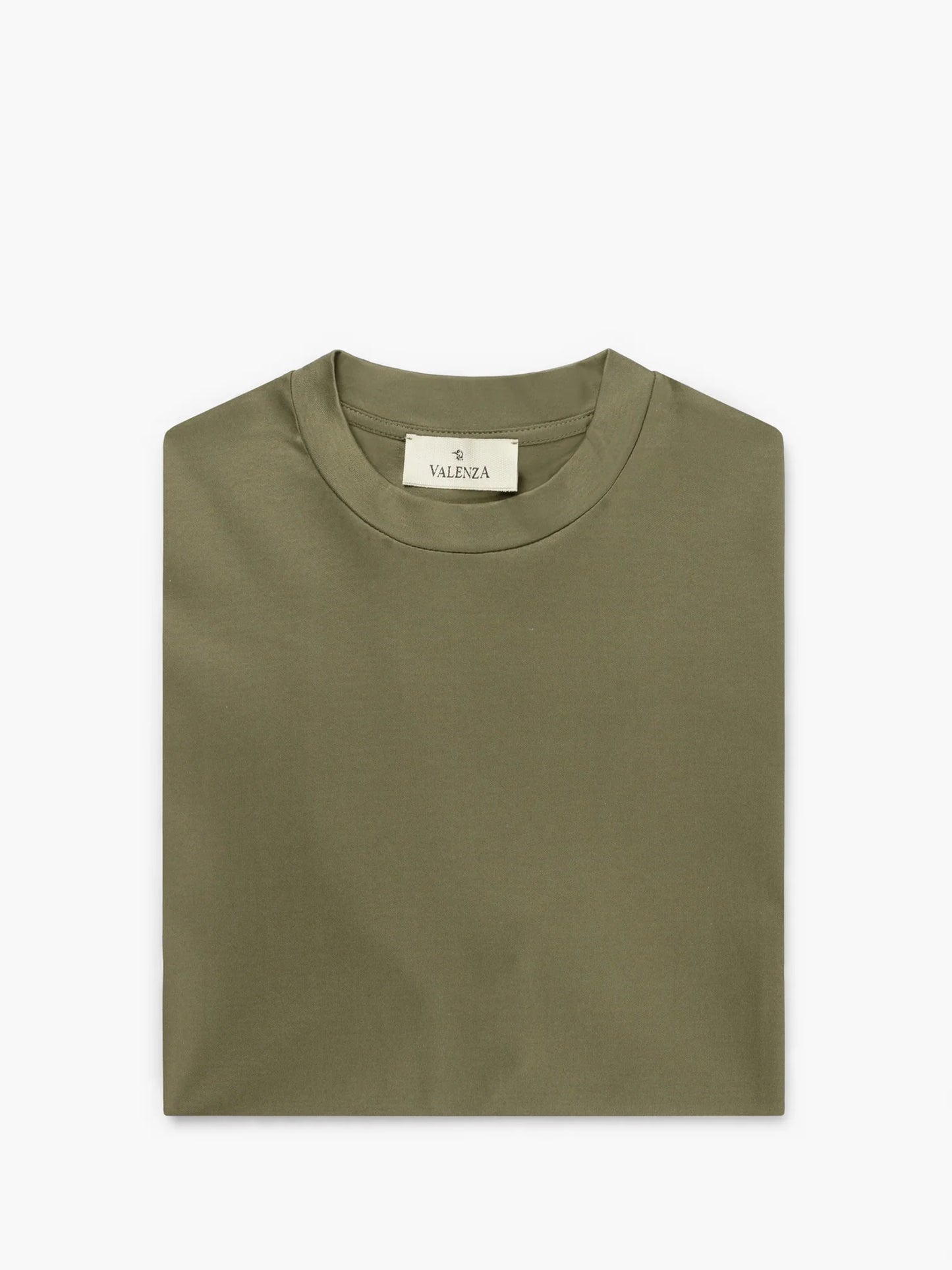 Valenza Interlock Supima T-Shirt |  Army Green